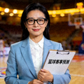 篮球赛事预测专家李娜正面照