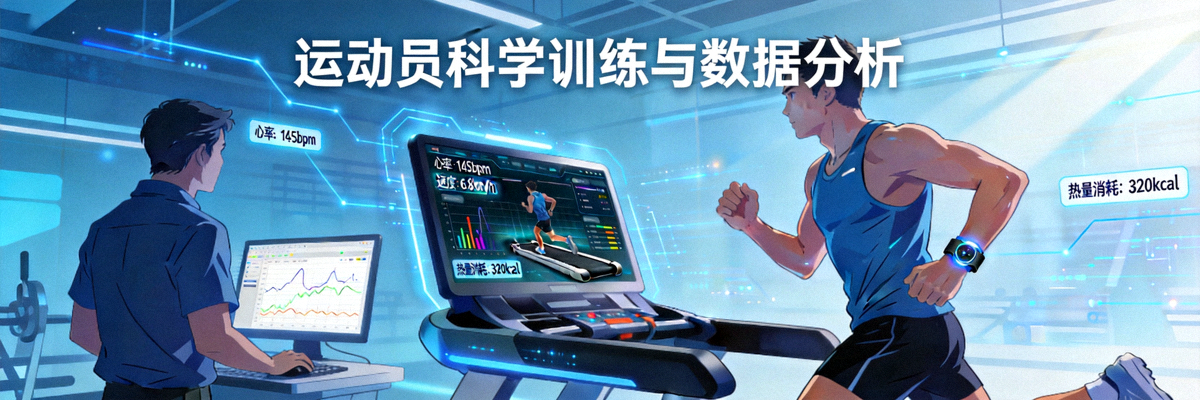 运动员科学训练与数据分析场景